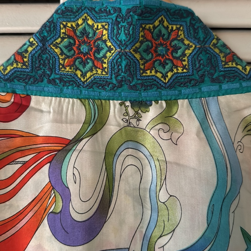 Johnny Was BNWT One of a Kind Beautiful Reversible Kimono O/S - Picture 6 of 16